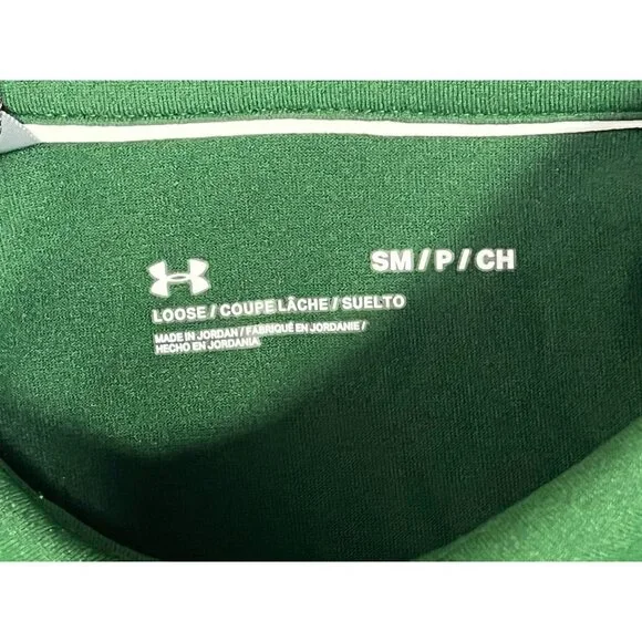 Halifax Mooseheads Under Armour UA Vanish Polo Mens Small Green NWT - Picture 12 of 16